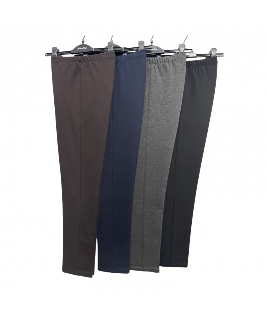 Pantaloni Basic Punto Milano 12002 - Donna Mara Pantaloni donna DM12002