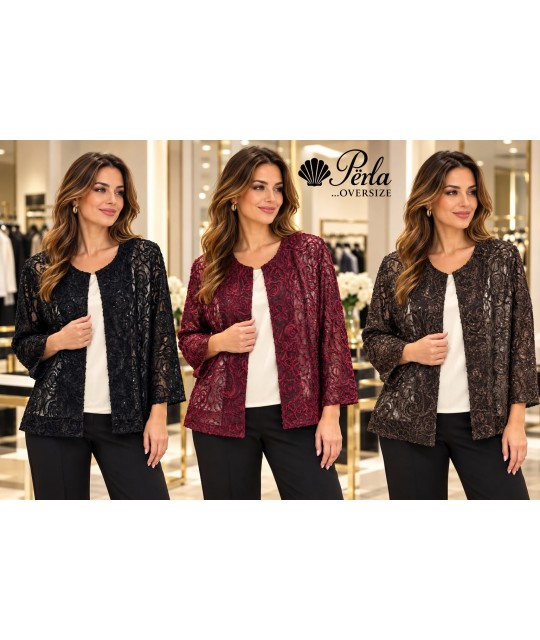 Twin-set Elena 2027 - Perla Oversize Twin-set donna POELENA2027