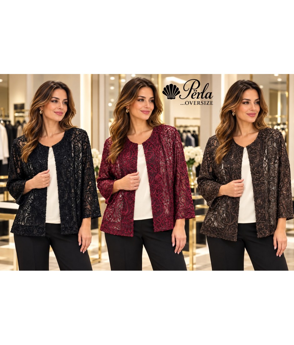 Twin-set Elena 2027 - Perla Oversize Twin-set donna POELENA2027