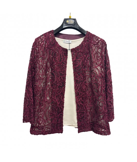 Twin-set Elena 2027 - Perla Oversize Twin-set donna POELENA2027