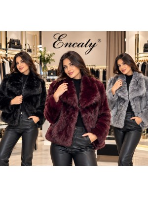 Pelliccia Ecologica 2513 - Encaty Pellicce ecologiche donna  EC2513