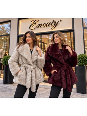 Pelliccia Ecologica 2519 - Encaty Pellicce ecologiche donna  EC2519