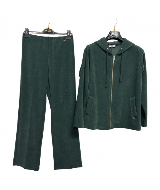 Pantaloni Vellutino Manuela - Perla Oversize Pantaloni donna POMANUELA