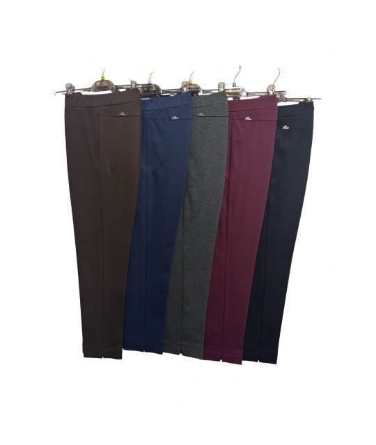 Pantaloni Punto Milano Ilaria - Perla Oversize Pantaloni donna POILARIA