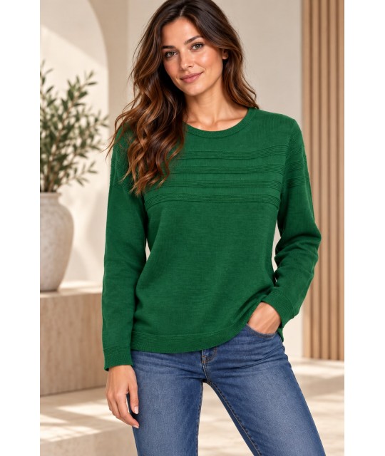 Maglia Girocollo 10653 - Chiara Oro Maglieria e t-shirt donna FO10653