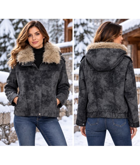 Giubbotto Ecopelle 22266 - Carla Ferroni Cappotti e giubbotti CF22266