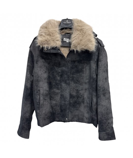 Giubbotto Ecopelle 22266 - Carla Ferroni Cappotti e giubbotti CF22266