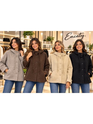 Cappottino Lana Cotta 7607 - Encaty Cappotti e giubbotti EC7607