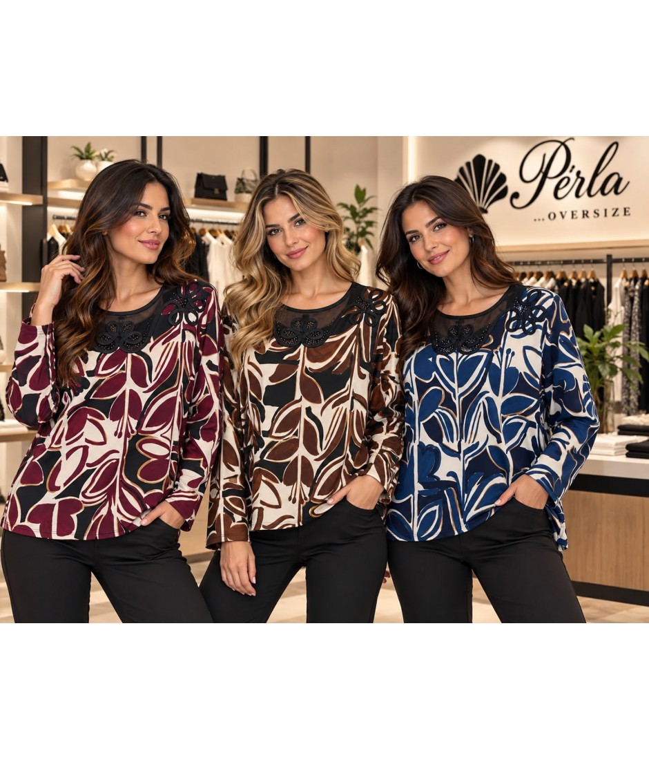 Maglia Ludovica - Perla Oversize Maglieria e t-shirt donna POLUDOVICA