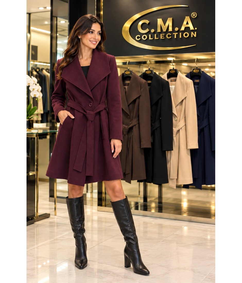 Cappotto Cintura Cornelia - CMA Cappotti e giubbotti CMACORNELIA