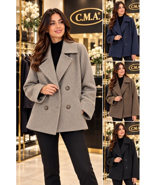 Cappotto Doppiopetto Edvige - CMA Cappotti e giubbotti CMAEDVIGE