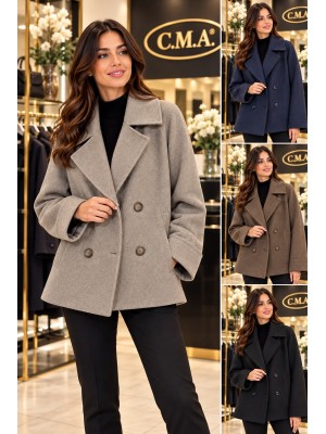 Cappotto Doppiopetto Edvige - CMA Cappotti e giubbotti CMAEDVIGE