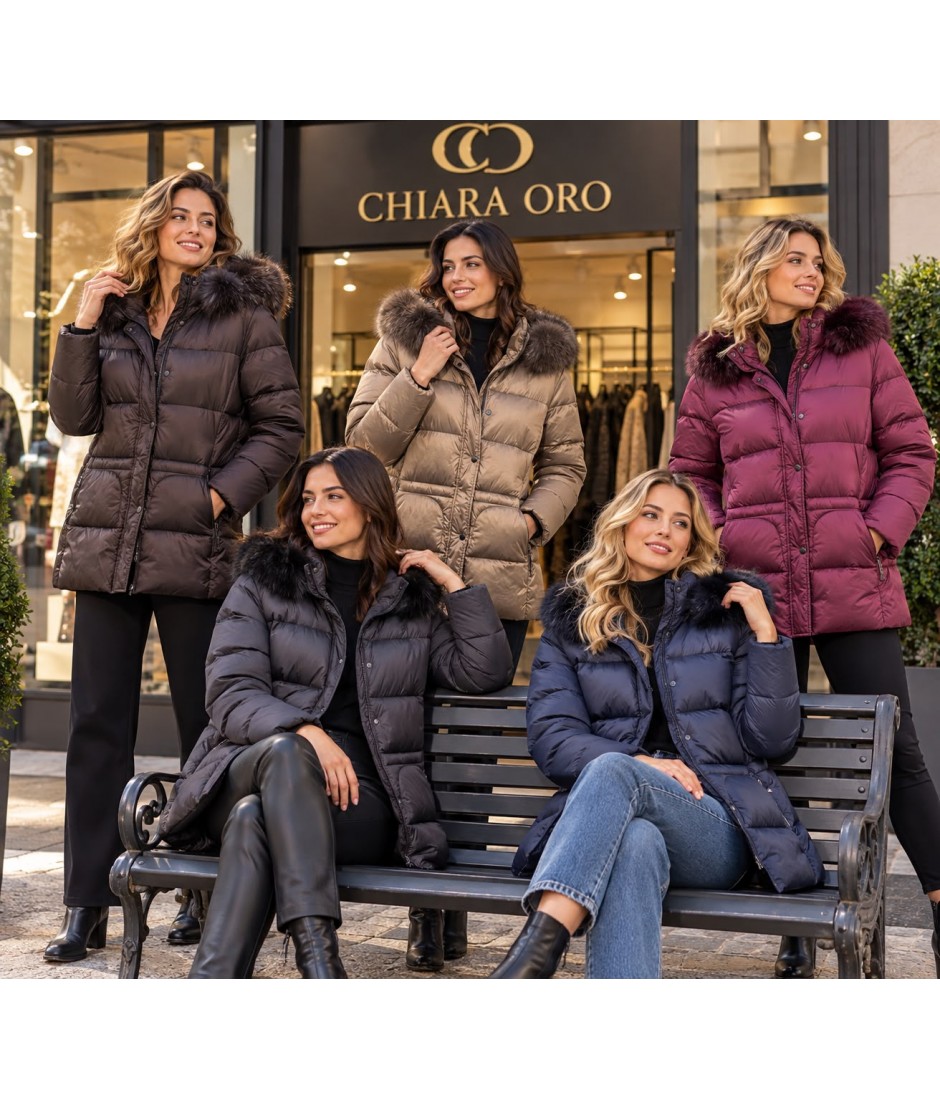 Giubbotto Ecopelliccia Video - Chiara Oro Cappotti e giubbotti COVIDEO