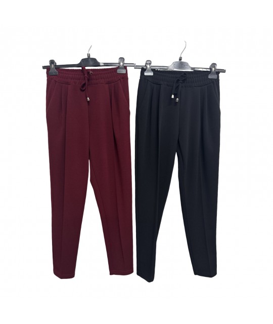 Pantacoulisse Tinta Unita 60108 - La Nuit Est Belle Pantaloni donna LNEB60108