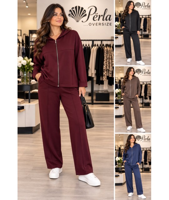 Tuta Casual Jessica Over - Perla Oversize Tute POJESSICAOVER