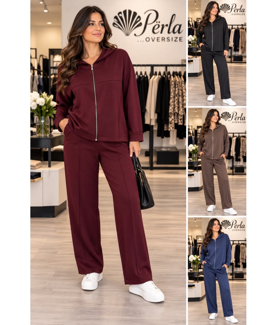 Tuta Casual Jessica Over - Perla Oversize Tute POJESSICAOVER
