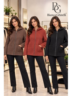 Cappottino Zip 51/2026TU - Bianca Ghirelli Cappotti e giubbotti BG51/2026TU