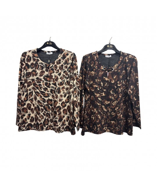 Maglia Franca Fantasia - Perla Oversize Maglieria e t-shirt donna POFRANCAFANT