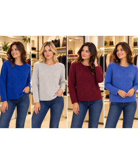 Maglia Lana P26G210 - Puralana Maglieria e t-shirt donna PLP26G210