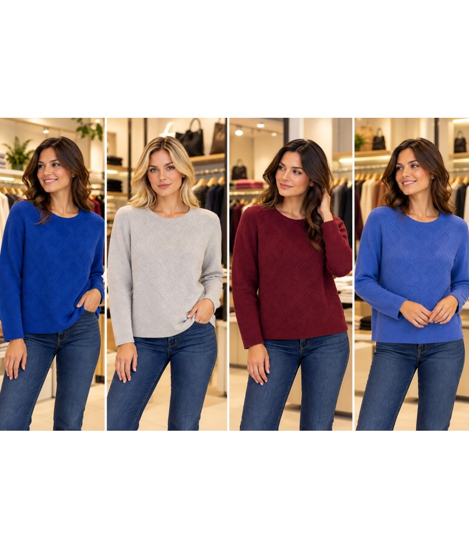 Maglia Lana P26G210 - Puralana Maglieria e t-shirt donna PLP26G210