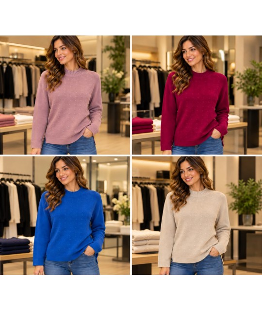 Maglia Lana P26L207 - Puralana Maglieria e t-shirt donna PLP26L207