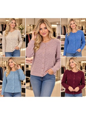 Maglia Bottoni P26B202BT - Puralana Maglieria e t-shirt donna PLP26B202BT