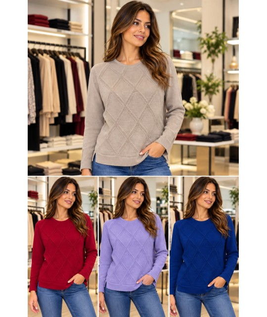 Maglia Lana P26G179 - Puralana Maglieria e t-shirt donna PLP26G179