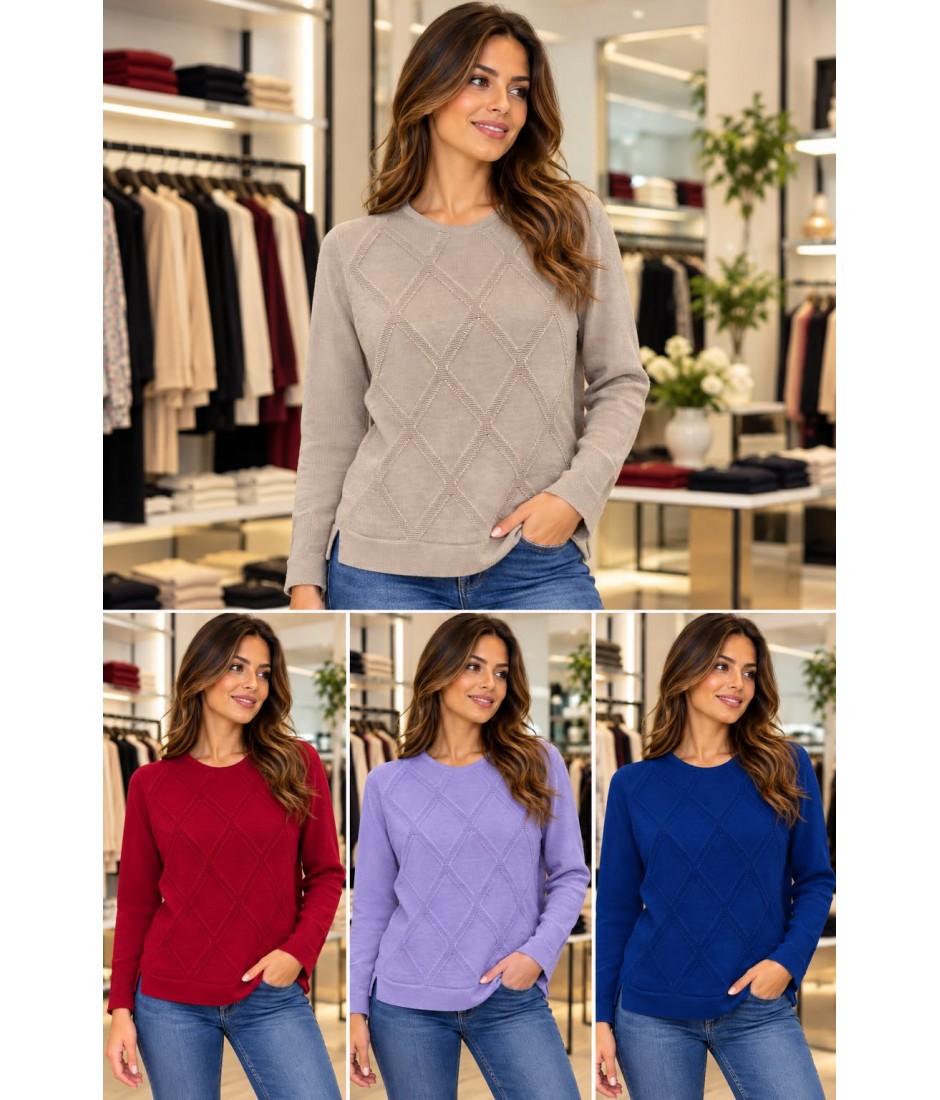 Maglia Lana P26G179 - Puralana Maglieria e t-shirt donna PLP26G179