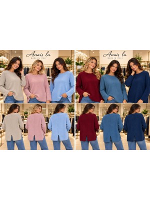 Maglia Misto Lana AI26G487 - Anais Lu Maglieria e t-shirt donna ALAI26G487