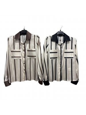 Camicia Fantasia 2636 - Bianca Ghirelli Camicie e Bluse donna BG2636