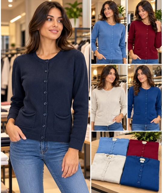 Maglia Tasche AI26B418 - Anais Lu Maglieria e t-shirt donna ALAI26B418