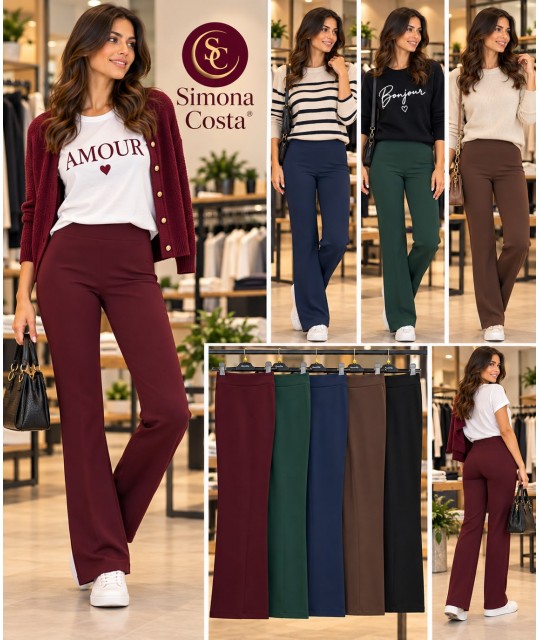 Pantaloni Zampa 124 - Simona Costa Pantaloni donna SC124