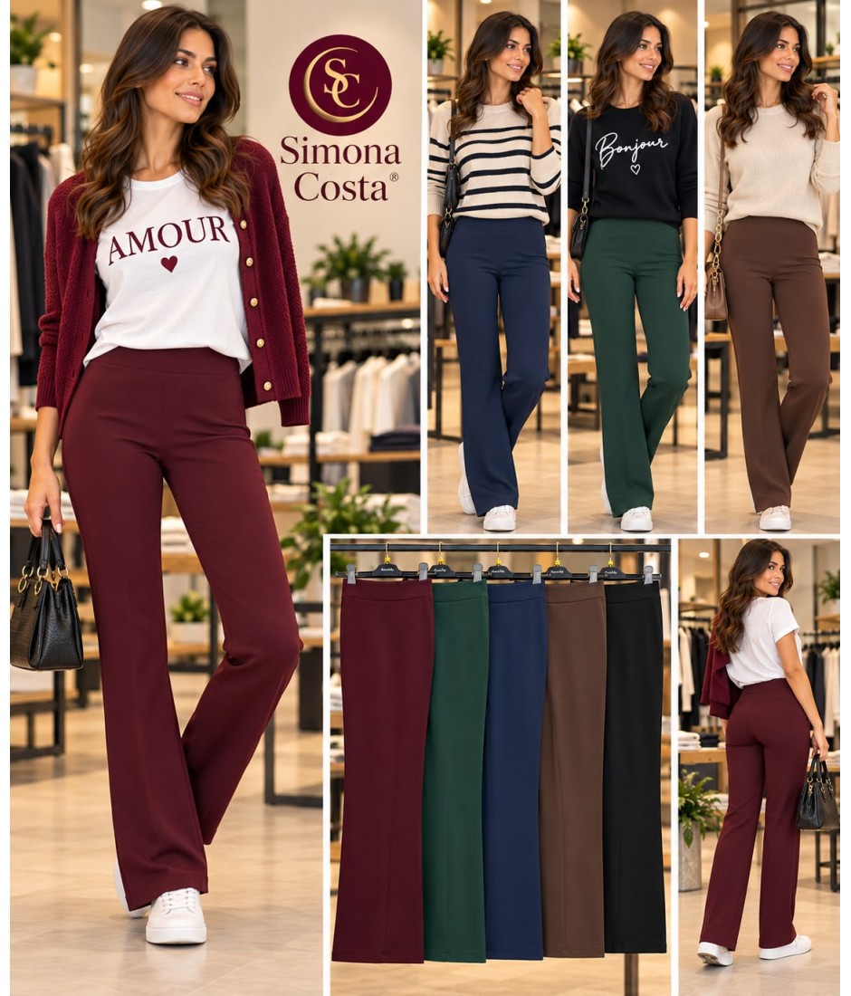 Pantaloni Zampa 124 - Simona Costa Pantaloni donna SC124