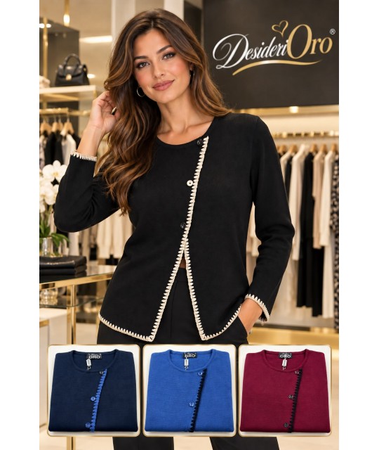 Maglia Misto Lana 9541 - Desideri Oro Maglieria e t-shirt donna DO9541
