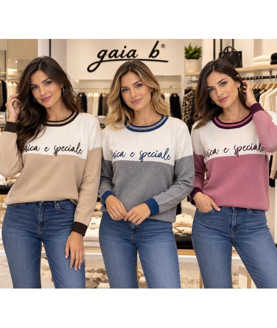 Maglia Unica e Speciale B330 - Gaia B Maglieria e t-shirt donna GAIAB330