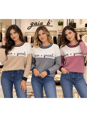Maglia Unica e Speciale B330 - Gaia B Maglieria e t-shirt donna GAIAB330
