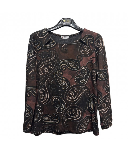 Maglia Fantasia Silvia - Perla Oversize Maglieria e t-shirt donna POSILVIA