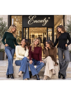 Maglia Lupetto J6032 - Encaty Maglieria e t-shirt donna ECJ6032