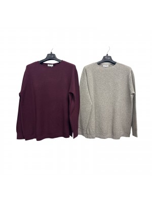 Maglia Tinta Unita M5018 - Encaty Maglieria e t-shirt donna ECM5018