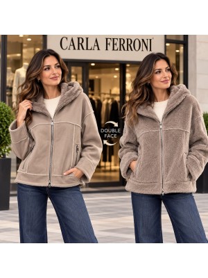 Giubbotto Reversibile 22317 - Carla Ferroni Cappotti e giubbotti CF22317