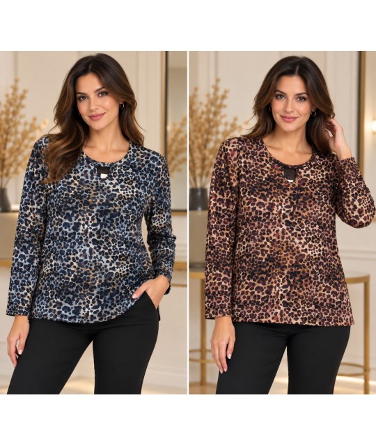 Maglia Fantasia Grazia - Perla Oversize Maglieria e t-shirt donna POGRAZIA