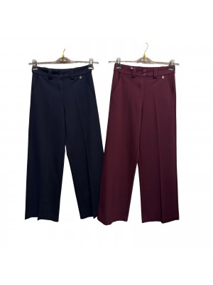 Pantaloni Punto Milano Mikonos - Perla Oversize Pantaloni donna POMIKONOS
