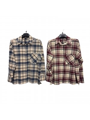 Camicia Tartan 80077 - Patrizia Blasio Camicie e Bluse donna PB80077