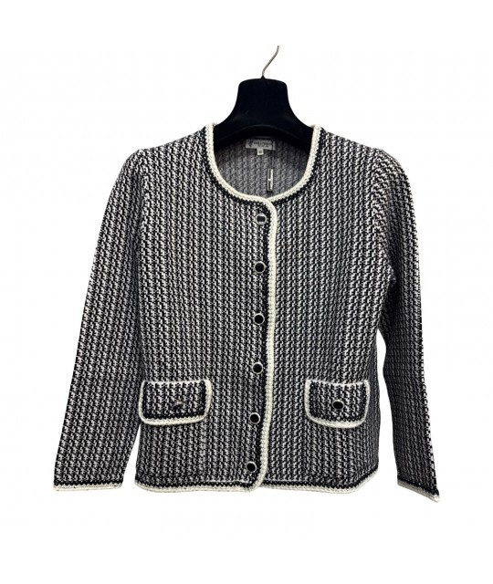 Maglia Pied-de-poule 26418 - Carla Ferroni Maglieria e t-shirt donna CF26418