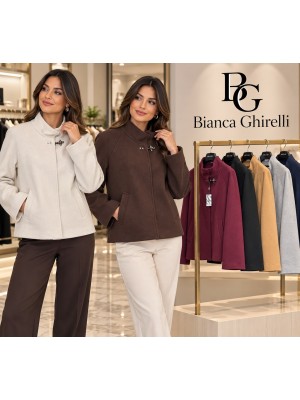 Cappetta Colletto Tinta Unita 50/2026 - Bianca Ghirelli Cappotti e giubbotti BG50/2026