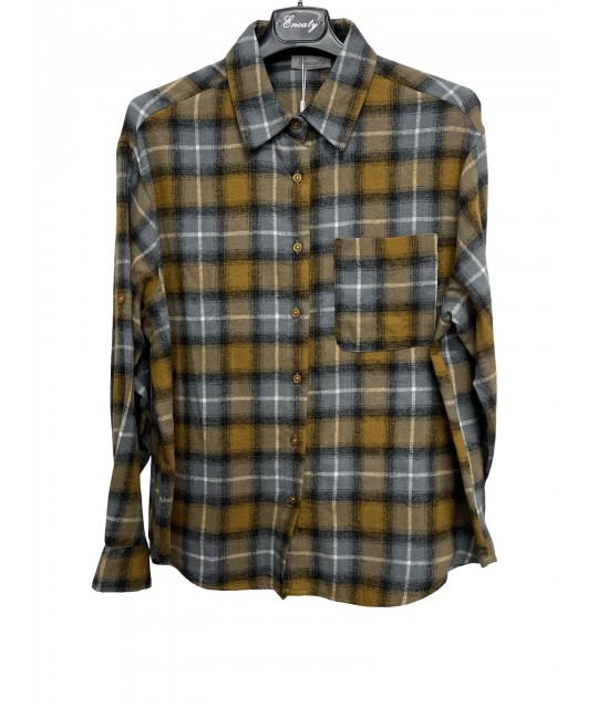 Camicia Flanella CR-2672 - Encaty Camicie e Bluse donna ECCR-2672