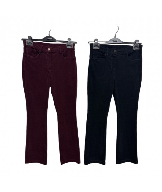 Pantaloni Vellutino 32116 - Patrizia Blasio Pantaloni donna PB32116