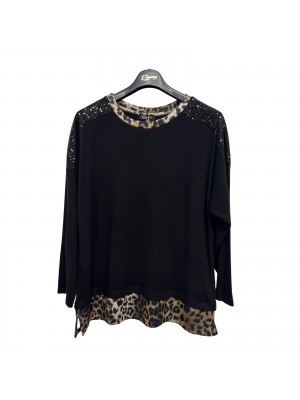 Maglia Curvy Elisa - Equilibrio Maglieria e t-shirt donna EQELISA