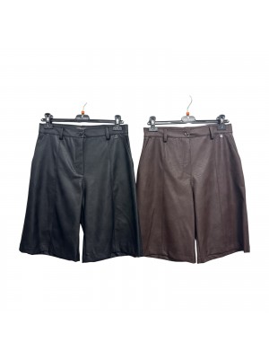 Bermuda Ecopelle 70510 - Carla Ferroni Pantaloni donna CF70510